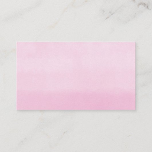 Rosa Blütendusche, Blütendusche, Preisliste Begleitkarte (Rückseite)