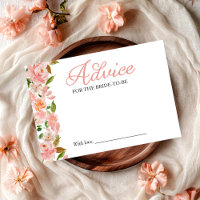 Rosa Blütenempfehlung für die Bride Card