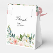 Rosa Blütenfarbenhochzeit Geschenkschachtel (Rückseite)