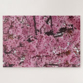 Rosa Blütenfrühlingszeit Puzzle (Horizontal)