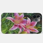 Rosa Blütengarten Art Phone Case (Rückseite (Horizontal))