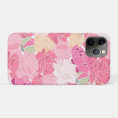 Rosa Blütengarten Blume Case-Mate iPhone Hülle (Rückseite (Horizontal))