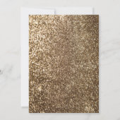 Rosa Blütengolden und weiße Pumpkin-Hochzeit im He Einladung (Rückseite)