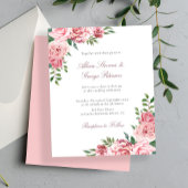 Rosa Blütenhochzeit