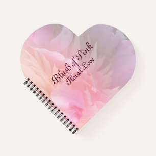Rosa Blütenliebe Notizbuch