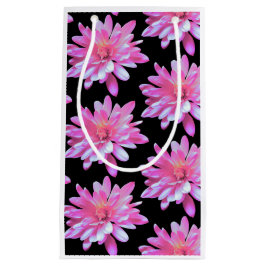 Rosa Blütenmuster, hübsches Blumenmuster Kleine Geschenktüte