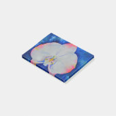 Rosa Blütenorchie Post-it Klebezettel (angewinkelt)