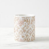 Rosa Blütenrosa Kaffeetasse (Mittel)