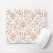 Rosa Blütenrosa Mousepad (Mit Mouse)