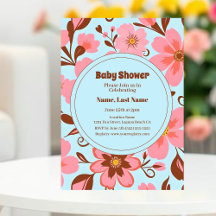 Rosa Blütenstimmung - Pastel Vibes-Retro Blume