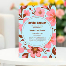 Rosa Blütenstimmung - Pastel Vibes-Retro Blume