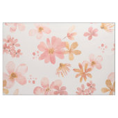 Rosa Blütenstoff Stoff (Fat Quarter (45,7 x 55,9 cm))