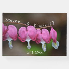 Rosa Blutungen Herz Gästebuch