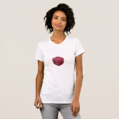 Rosa-Board-Spiel T-Shirt (Vorne ganz)
