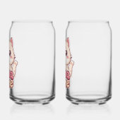 Rosa Boba Tea and Cat Illustration Dosenglas (Links)