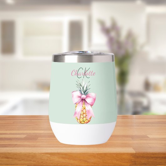 Rosa Bogen Ananas tropisches Sommerpferd