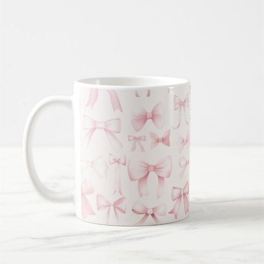 rosa Bogen Kaffeetasse (Links)
