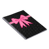 Rosa-Bogen-Notebook Notizblock (Rechte Seite)