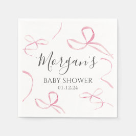Rosa Bogen Papierservietten, Bugmotive Serviette