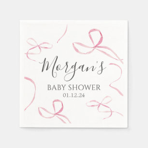 Rosa Bogen Papierservietten, Bugmotive Serviette