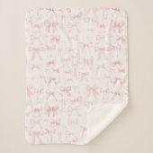 rosa Bogen Sherpadecke (Vorderseite)