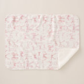 rosa Bogen Sherpadecke (Vorderseite (Horizontal))