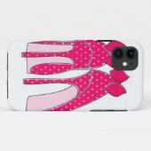 Rosa Bogen-Stilett-Heels iPhone 5/5s Fall Case-Mate iPhone Hülle (Rückseite (Horizontal))