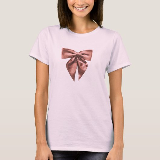 Rosa Bogen T-Shirt (Vorderseite)