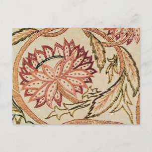 Rosa Bohemische Blume Postkarte