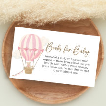 Rosa Boho-Bär-Baby-Party-Bücher für Baby