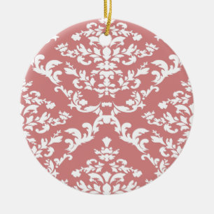 Rosa Bold Damask bei Emporiomoffa Keramikornament