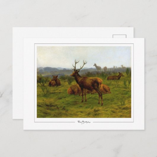 Rosa Bonheur #122 - Fine Art Postkarte (Vorne/Hinten)