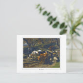Rosa Bonheur #14 - Fine Art Postkarte (Stehend Vorderseite)
