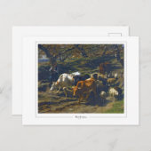 Rosa Bonheur #14 - Fine Art Postkarte (Vorne/Hinten)