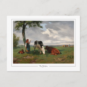 Rosa Bonheur #166 - Feine Kunst Postkarte