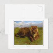 Rosa Bonheur #17 - Fine Art Postkarte (Vorne/Hinten)