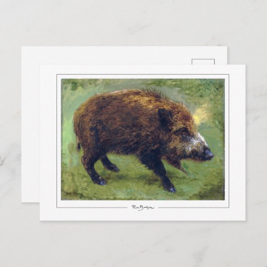 Rosa Bonheur #18 - Fine Art Postkarte (Vorne/Hinten)