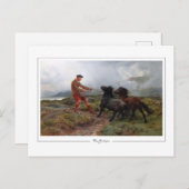 Rosa Bonheur #25 - Fine Art Postkarte (Vorne/Hinten)