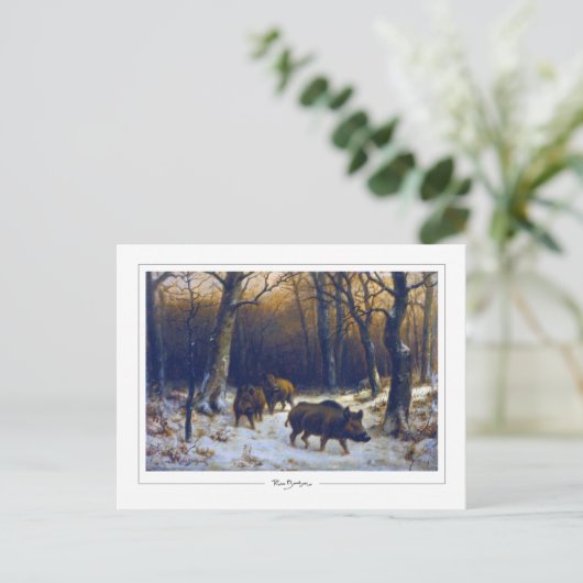 Rosa Bonheur #53 - Fine Art Postkarte (Stehend Vorderseite)