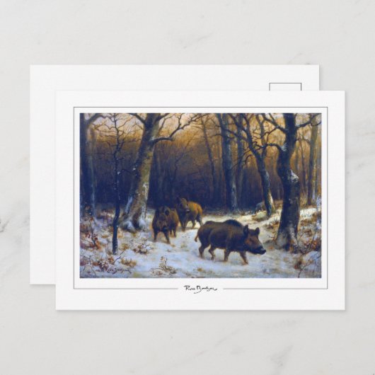 Rosa Bonheur #53 - Fine Art Postkarte (Vorne/Hinten)