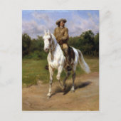 Rosa Bonheur Col. William F. Cody (Buffalo Bill) Postkarte (Vorderseite)