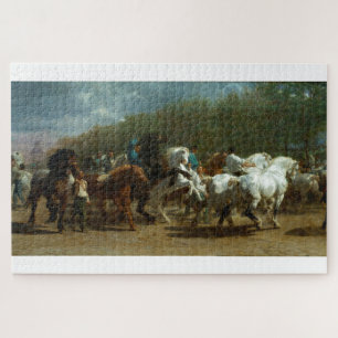 Rosa Bonheur, die Pferdemesse Puzzle
