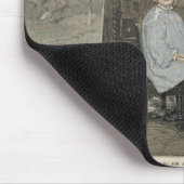 Rosa Bonheur in ihrem Studio Mousepad (Ecke)