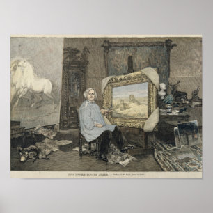 Rosa Bonheur in ihrem Studio Poster