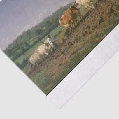 Rosa Bonheur | Pflügen in die Nivernais Seidenpapier (Ausschnitt)