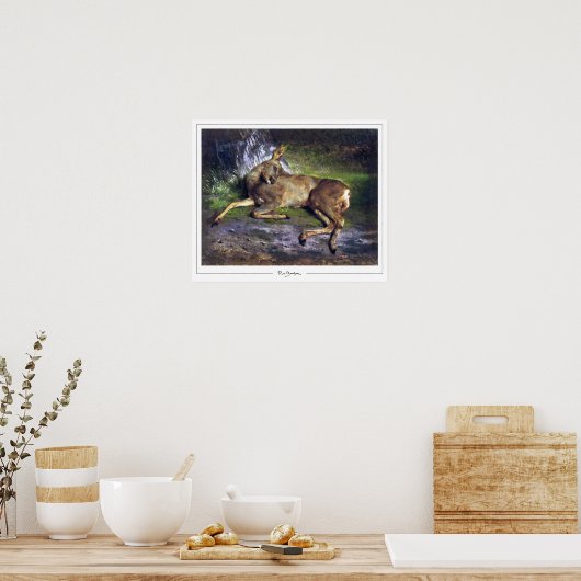 Rosa Bonheur Zedign Art Poster #127 (Küche)