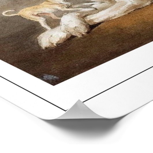 Rosa Bonheur Zedign Art Poster #150 (Ecke)