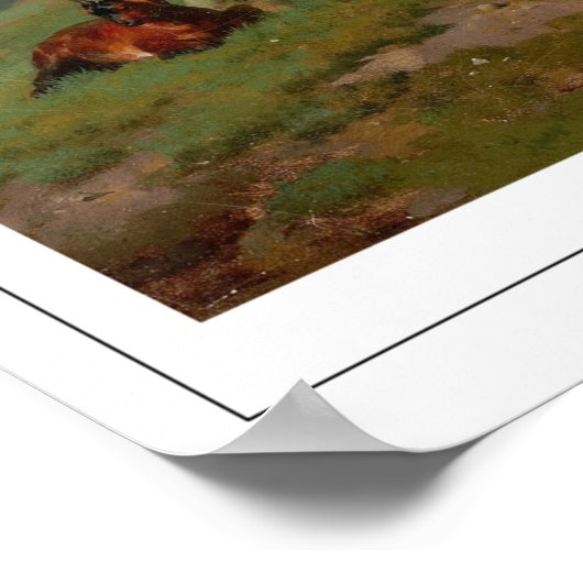 Rosa Bonheur Zedign Art Poster #166 (Ecke)