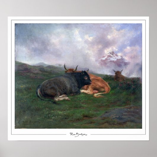 Rosa Bonheur Zedign Art Poster #19 (Vorne)