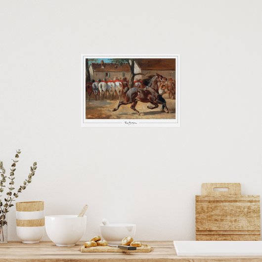 Rosa Bonheur Zedign Art Poster #20 (Küche)